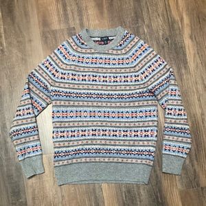 Men’s fair isle sweater